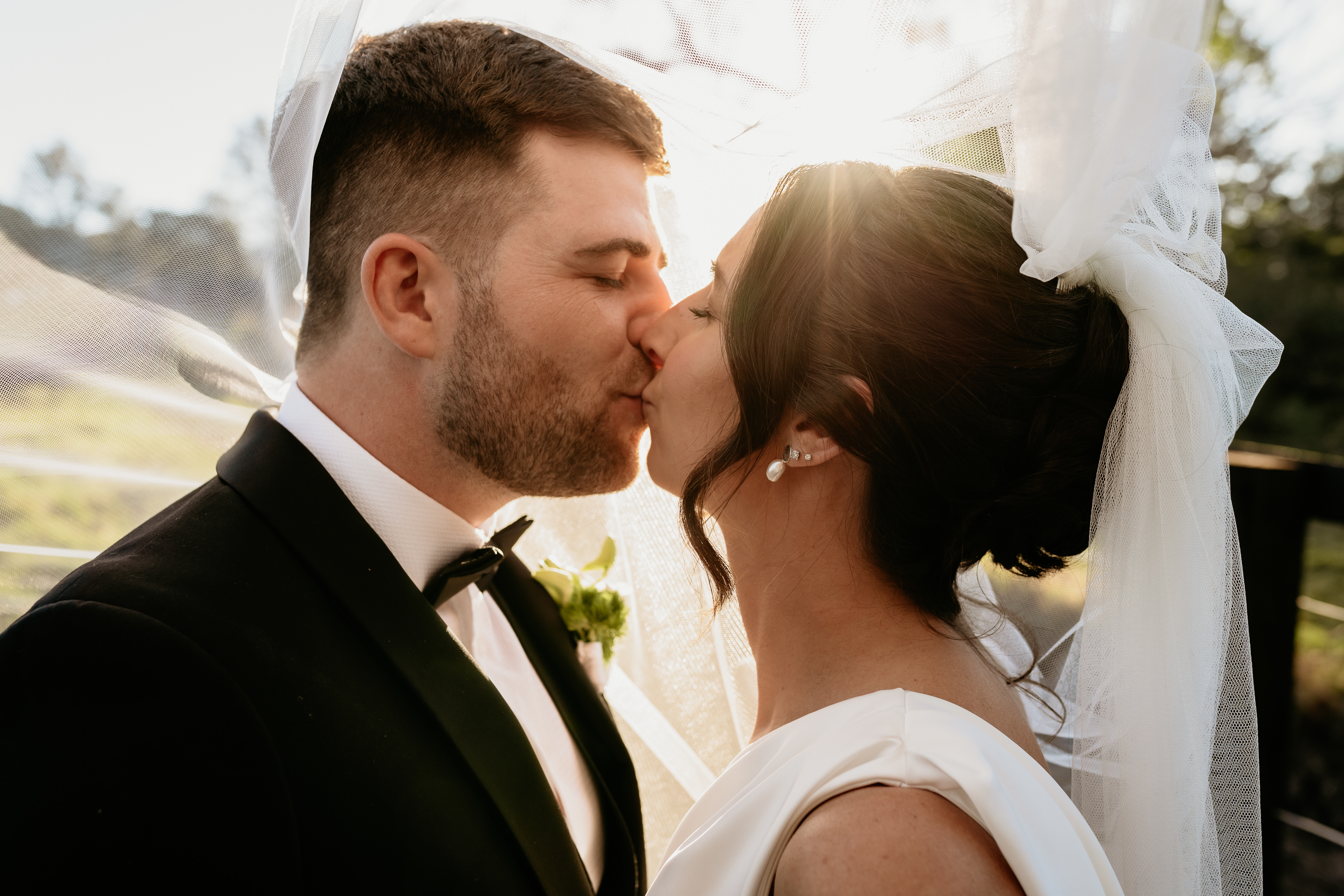Beautiful wedding moment