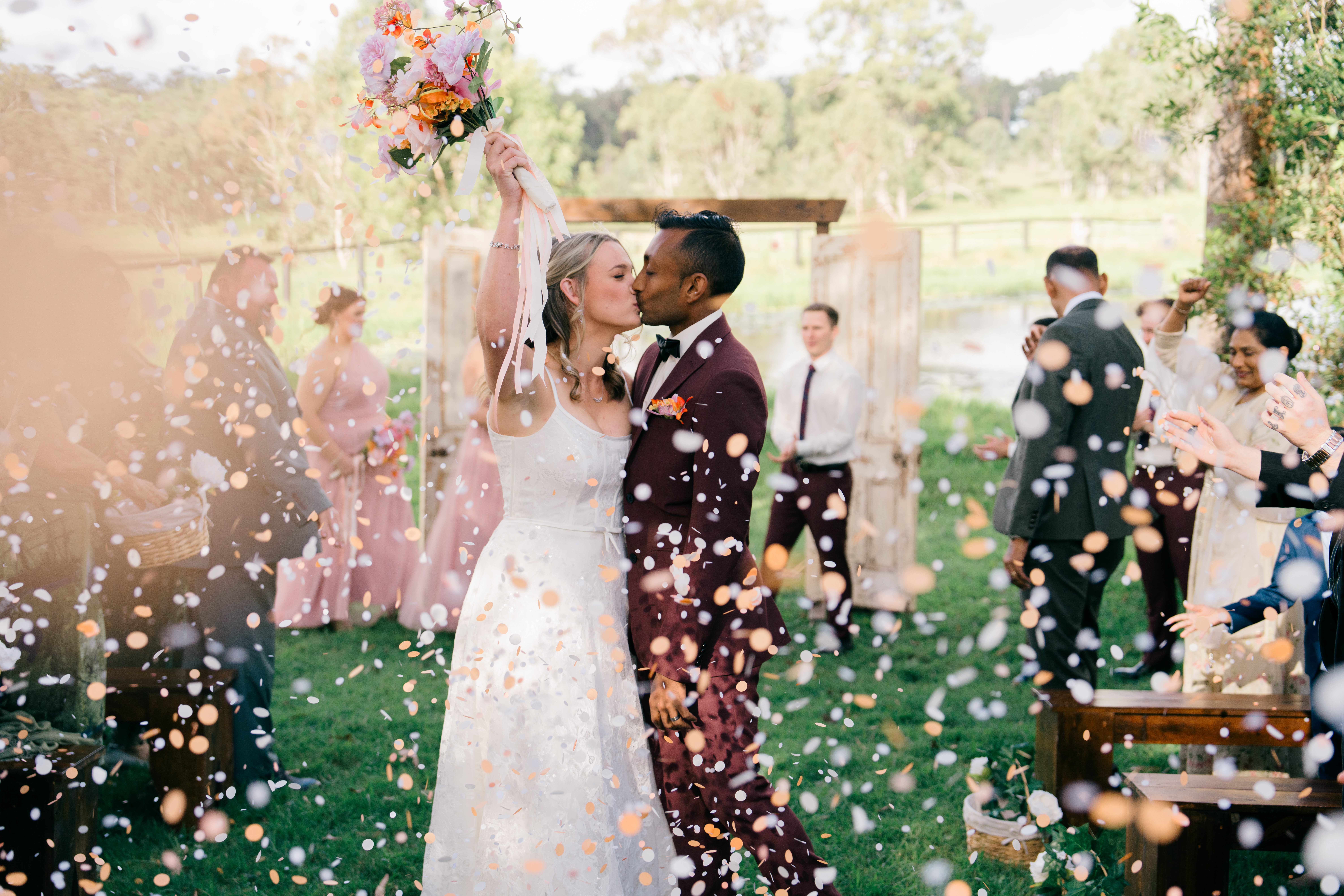 Ceremony moment at Delaneys Estate