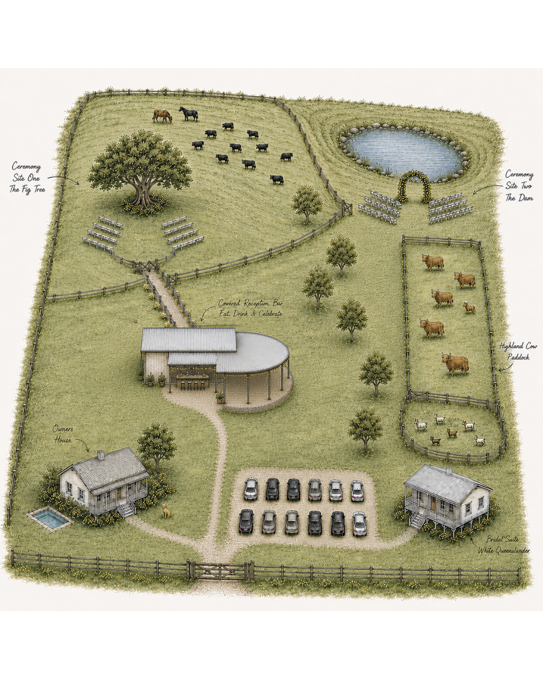 Delaneys Estate Map