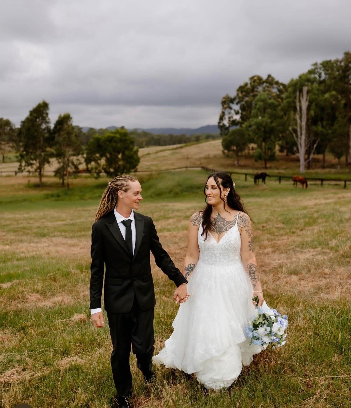 Country wedding details