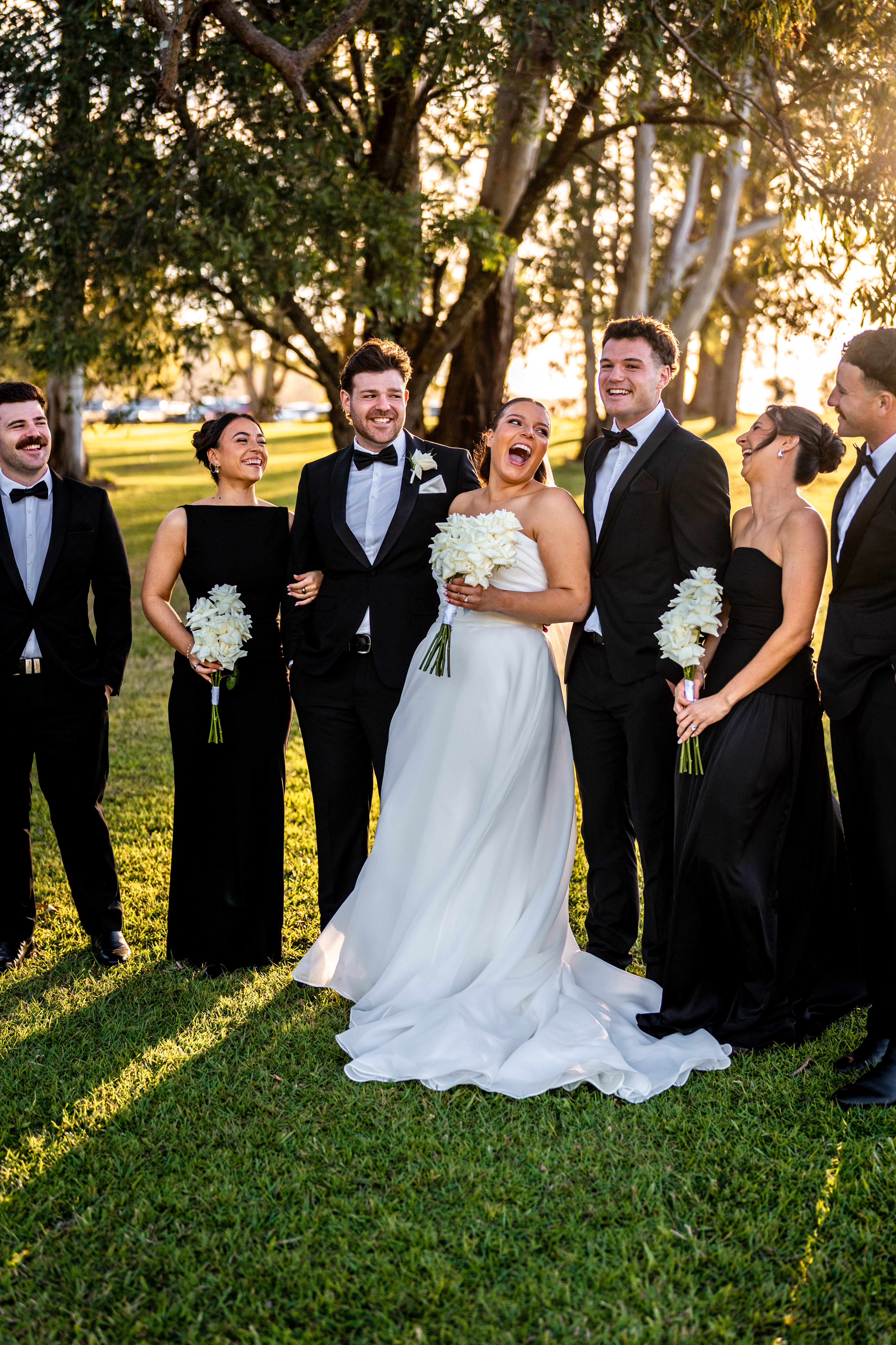 Beautiful wedding moment