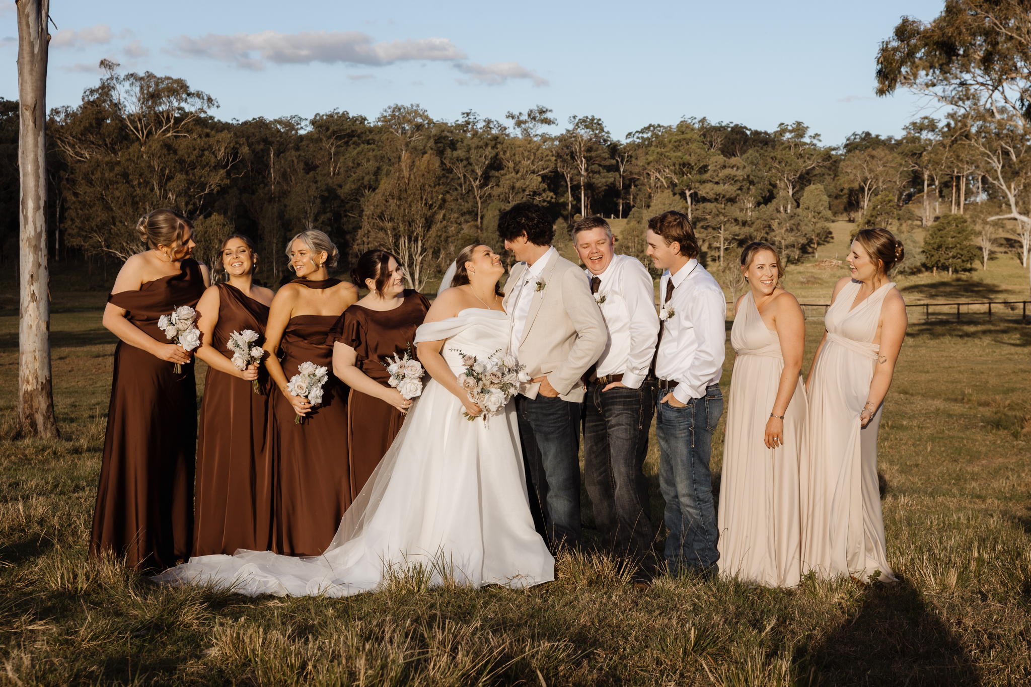 Beautiful wedding moment