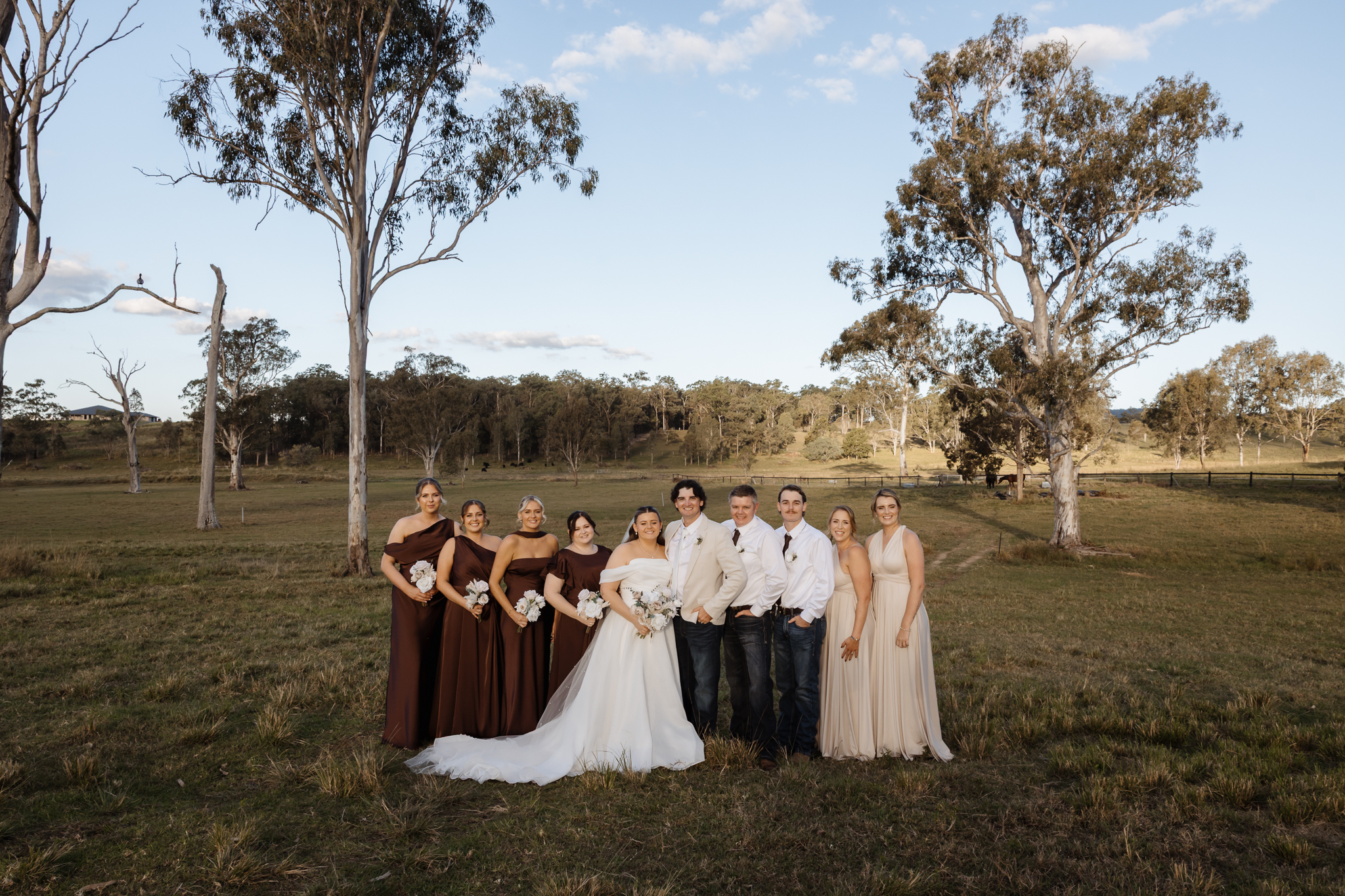 Beautiful wedding moment