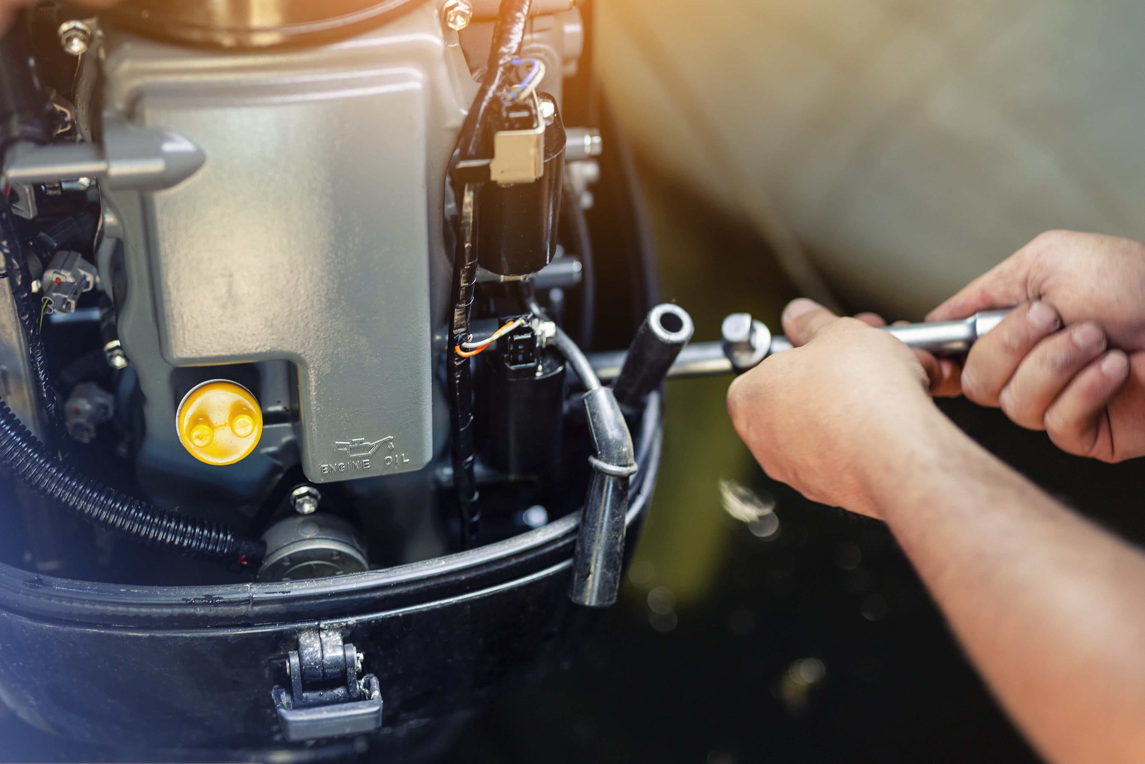 Engine repair and replacement services at Ernie's Automotive Service in Columbus, OH