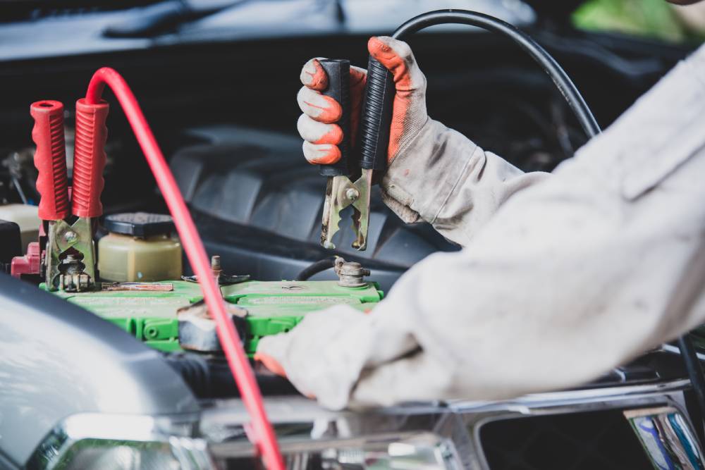 Car battery and electrical system service at Ernie's Automotive Service