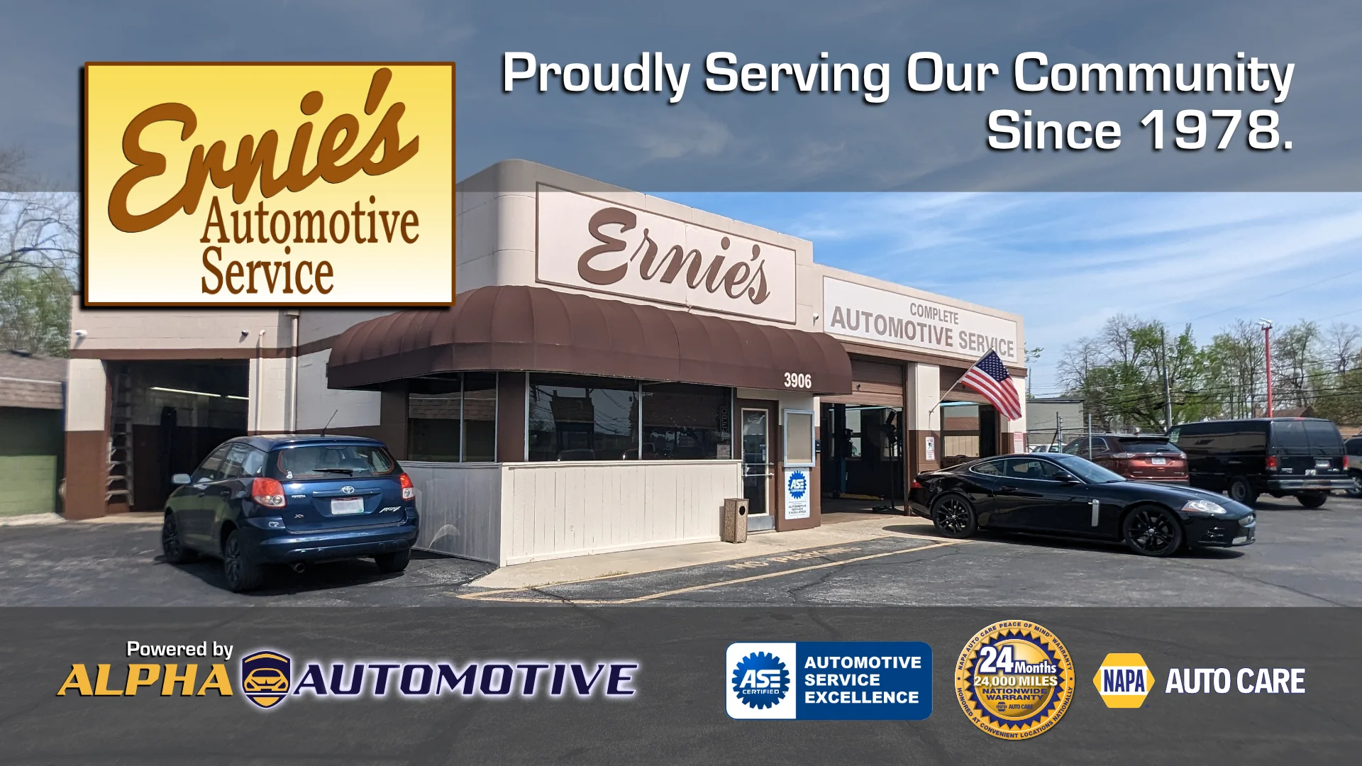 Ernie's Automotive Service, Inc. logo