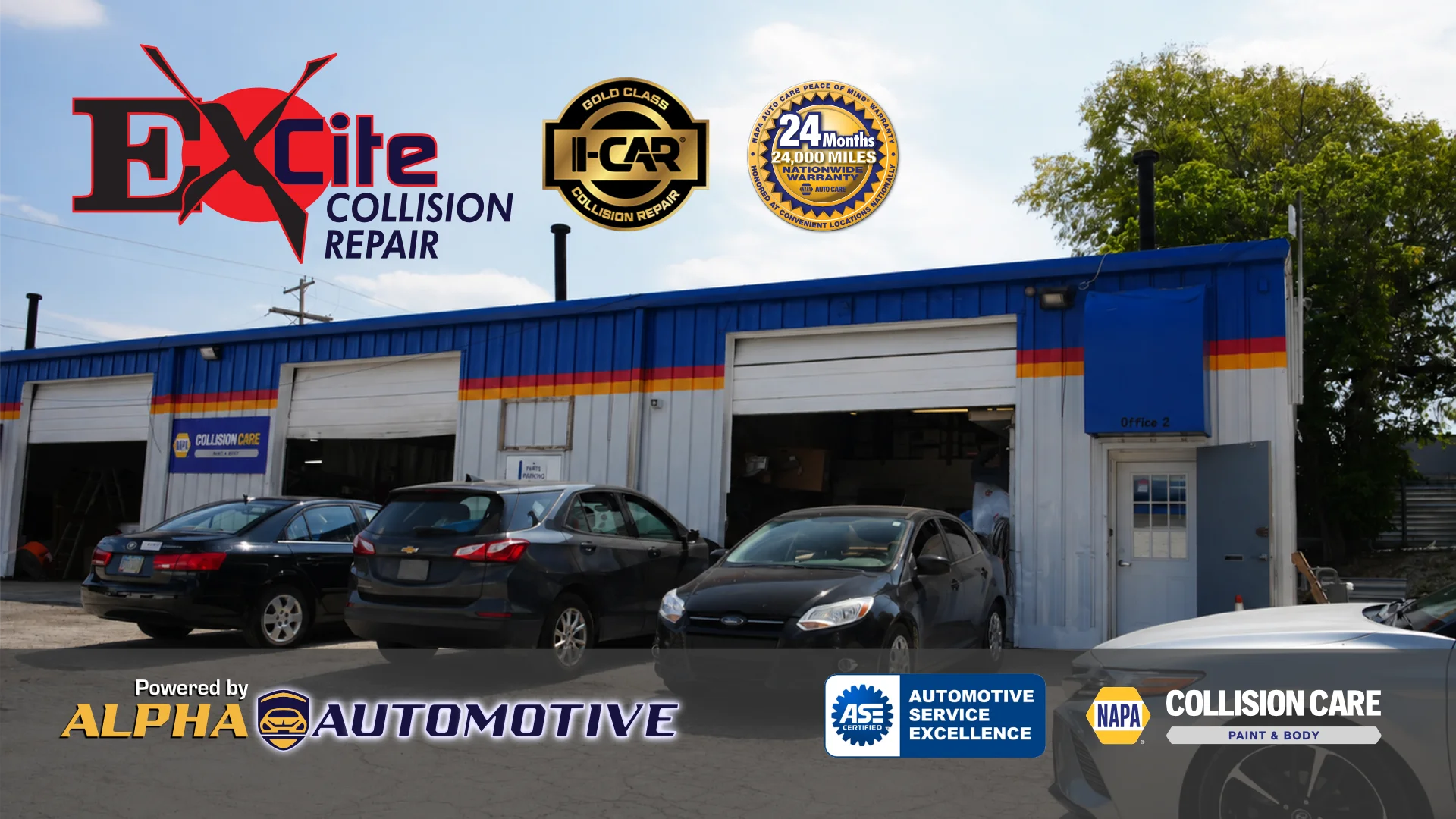 Excite Collision Repair logo
