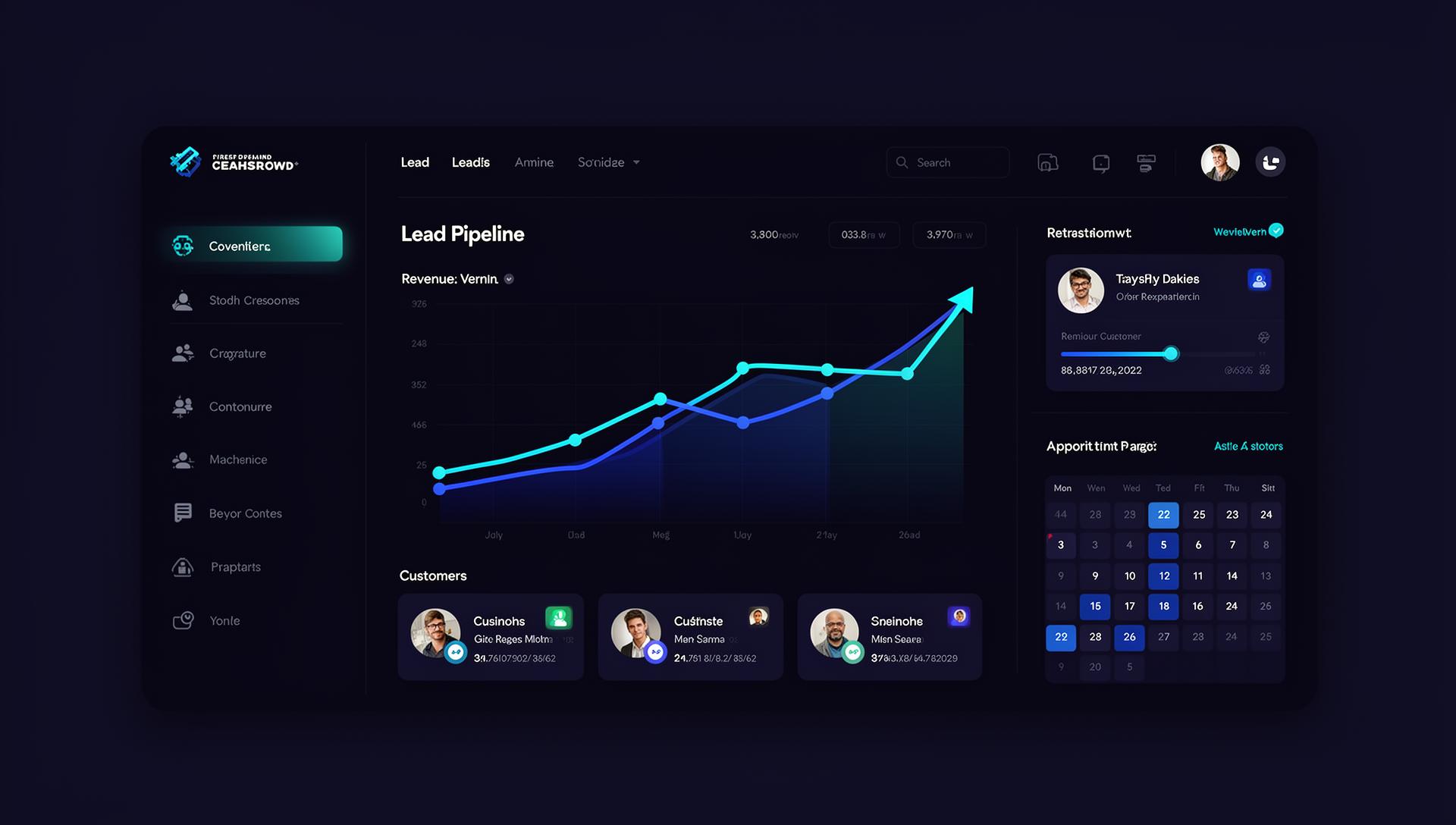 Revenue dashboard