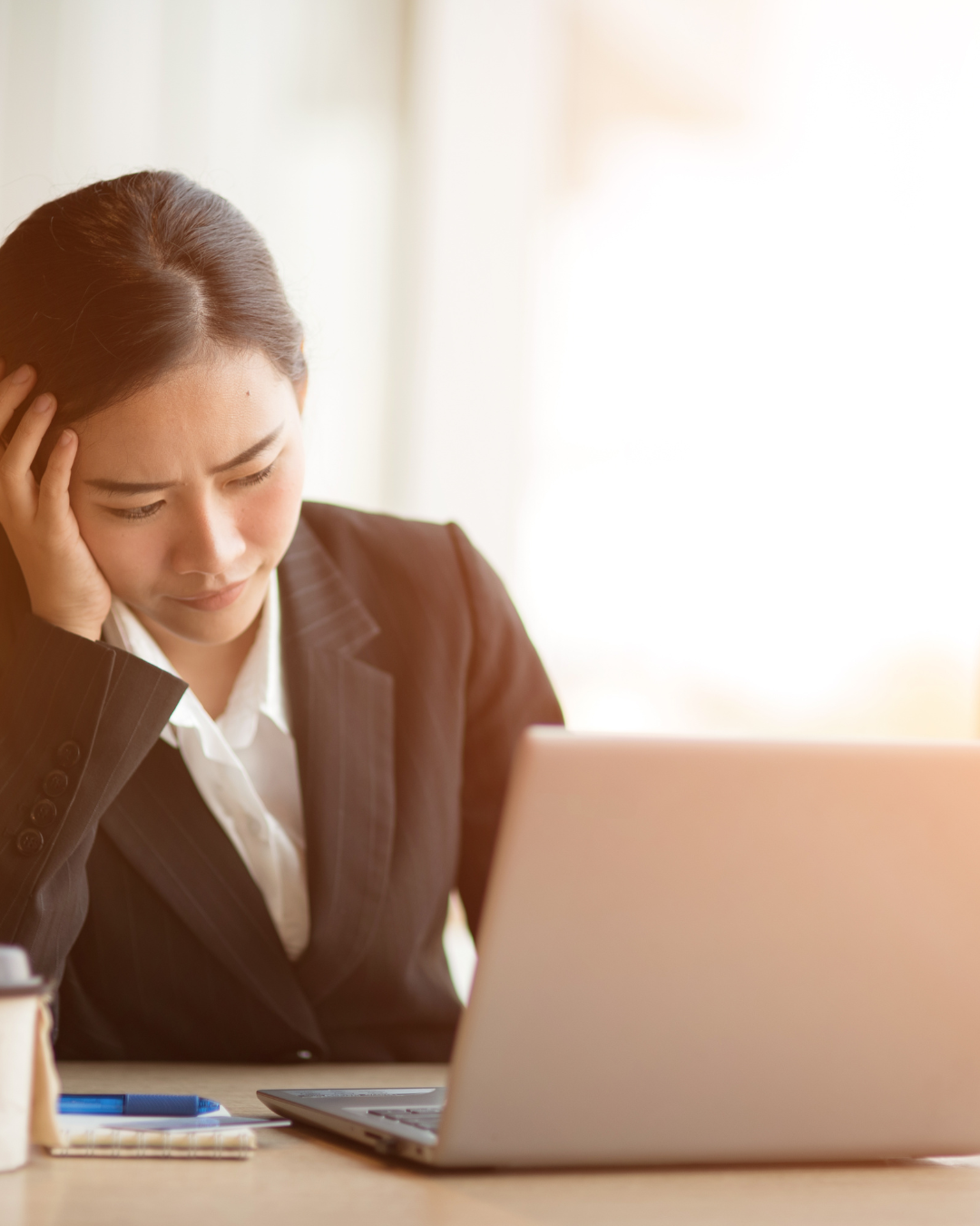 Woman at work