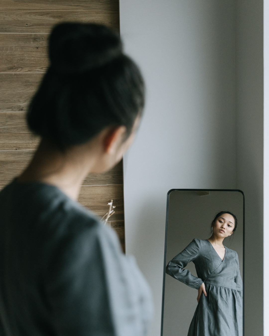 women mirror