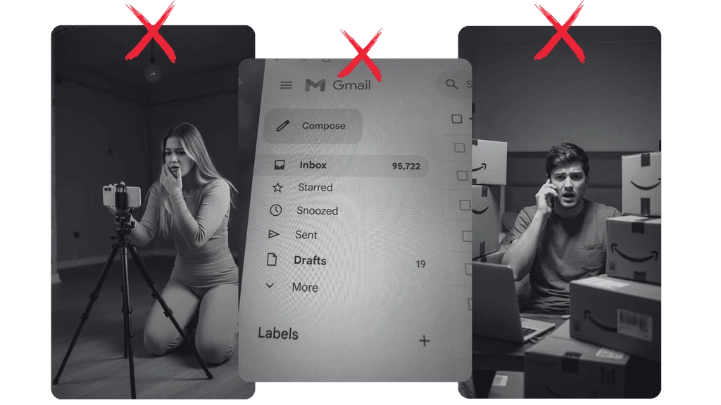 Not social media, not email, not Amazon FBA