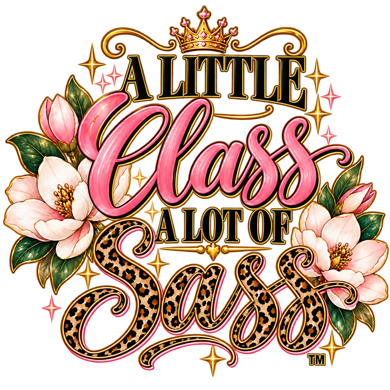 A Little Class, A Lot of Sass™ official logo