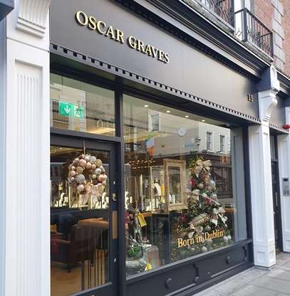 Exterior of the Oscar Graves flagship retail store on Lord Edward Street