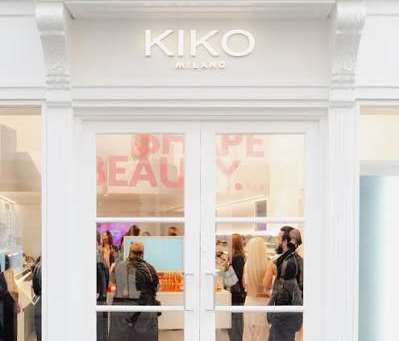 KIKO Milano cosmetics retail storefront following fit-out works