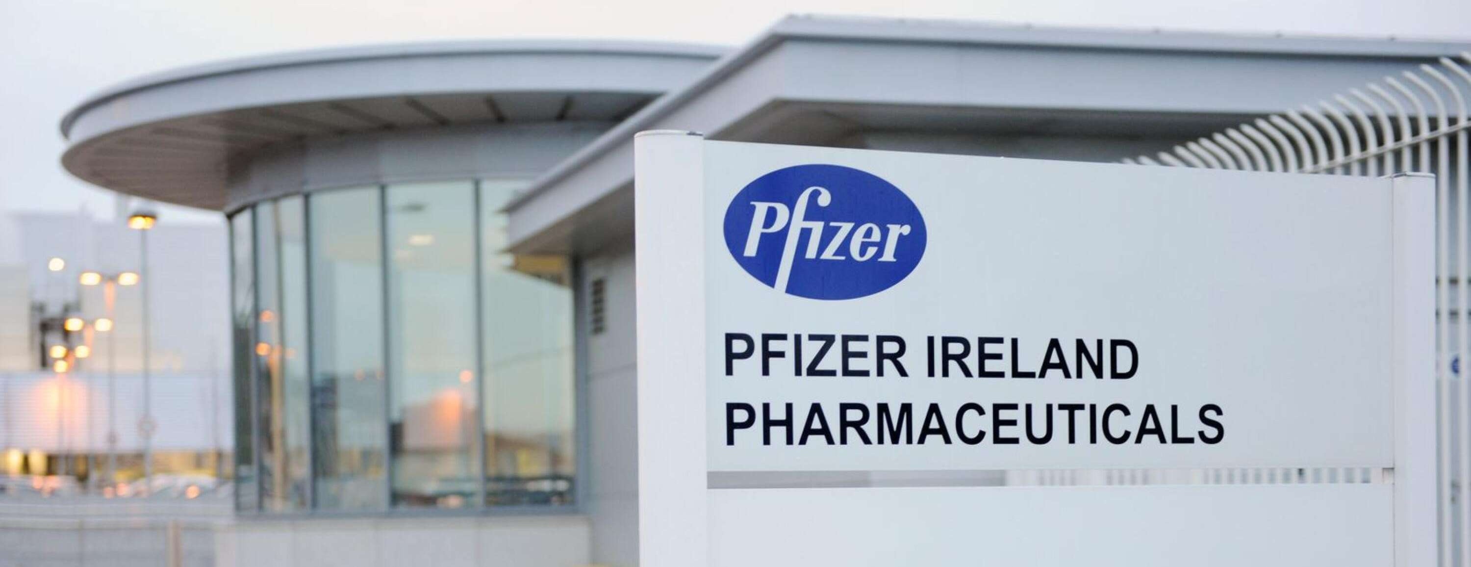 Exterior of the Pfizer Grange Castle pharmaceutical facility