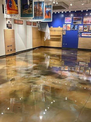 Garage floor epoxy in Washington Utah