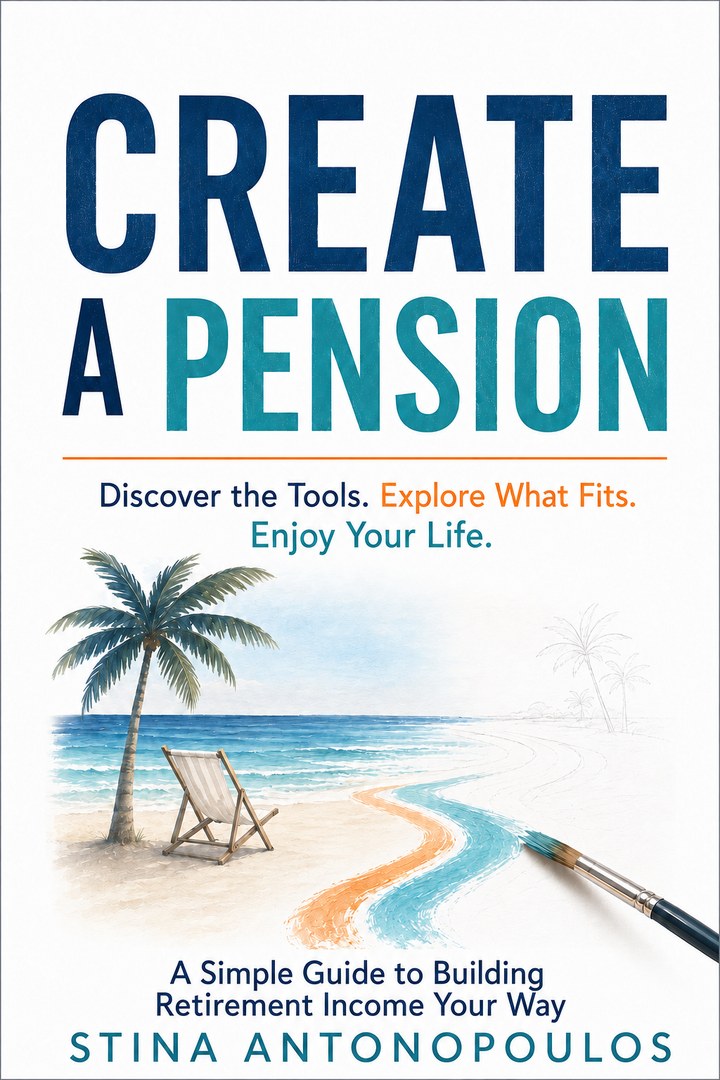 Create a Pension: A Simple Guide to Building Retirement Income Your Way, by Stina Antonopoulos