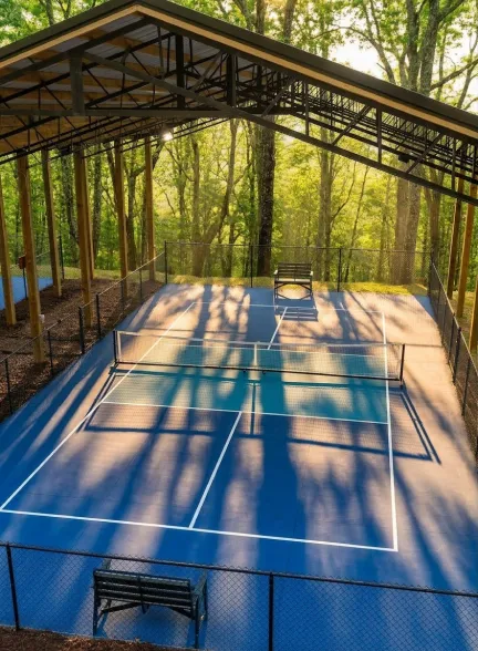 Professional Pickleball Courts