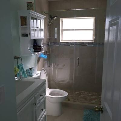 Bathroom remodel in