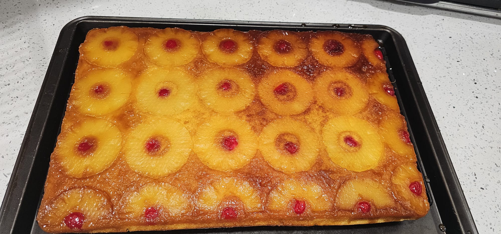 Pineapple upside-down cake