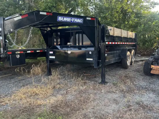 Gooseneck dump trailer rental in Ringoes, NJ