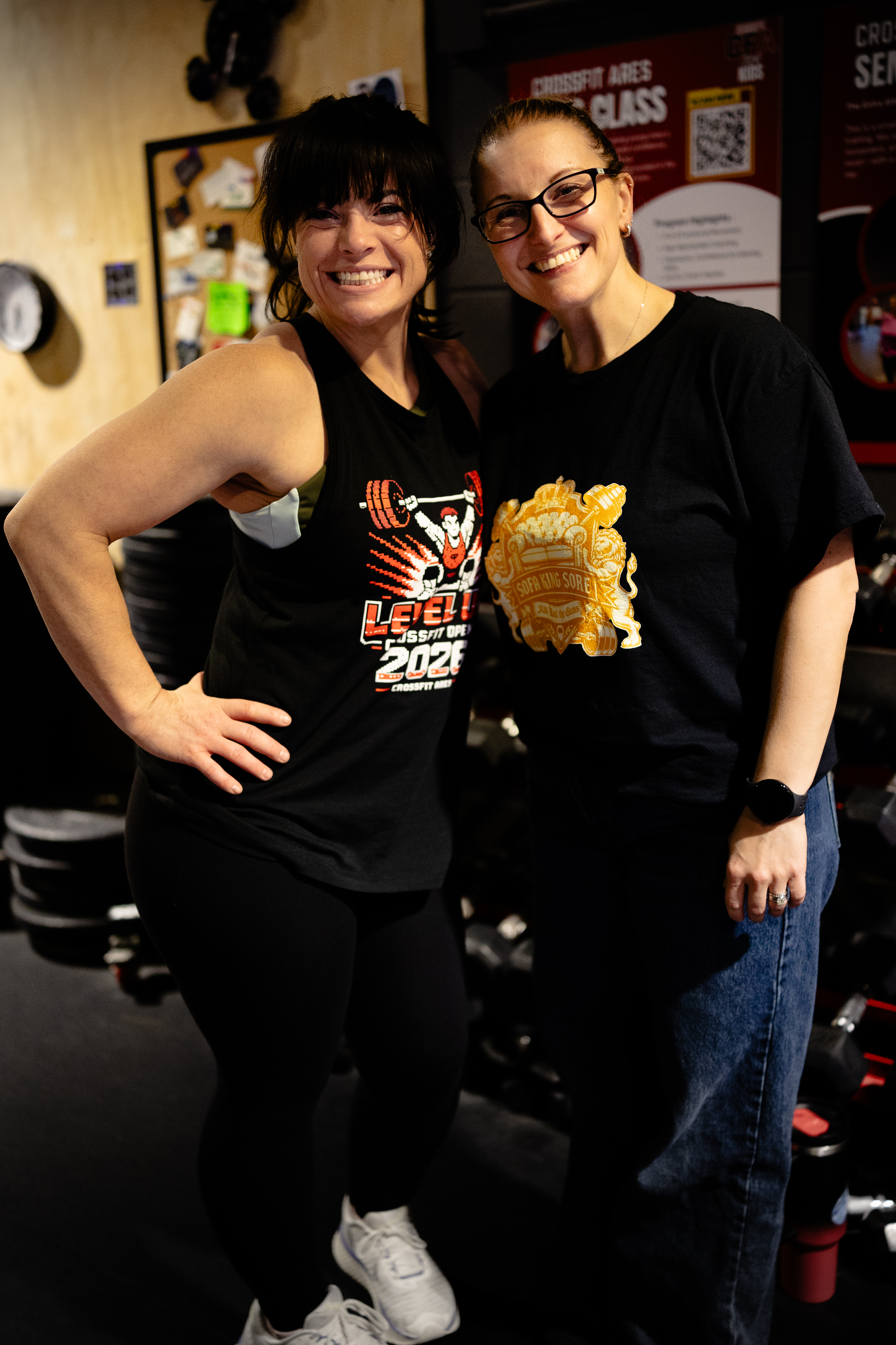CrossFit Ares members smiling
