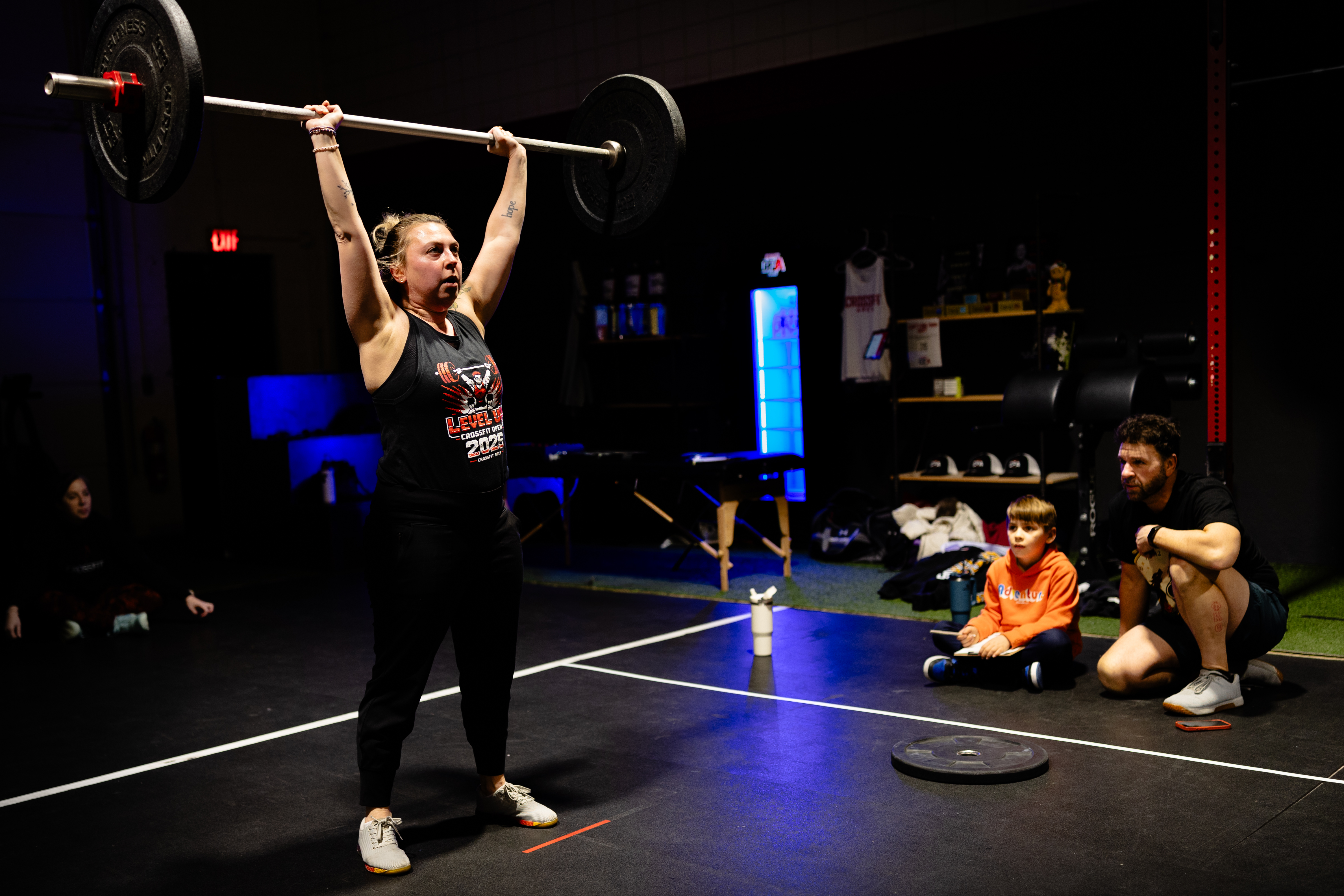 Member lifting with family