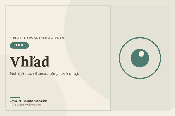 4 piliere spokojného života: vhľad (časť 3)