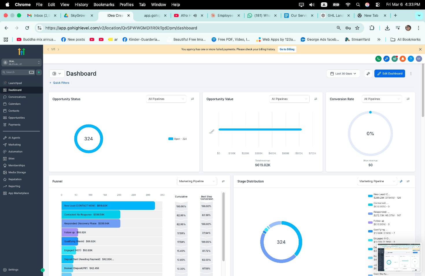 Large Analytics View