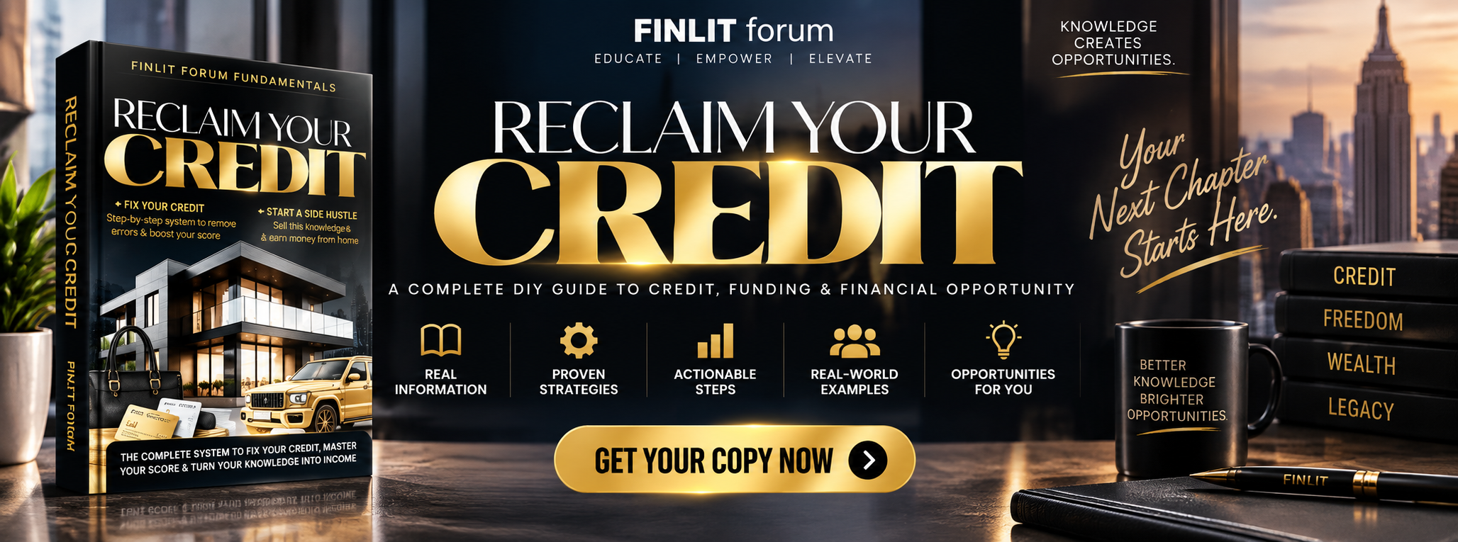 FINLIT Forum Reclaim Your Credit