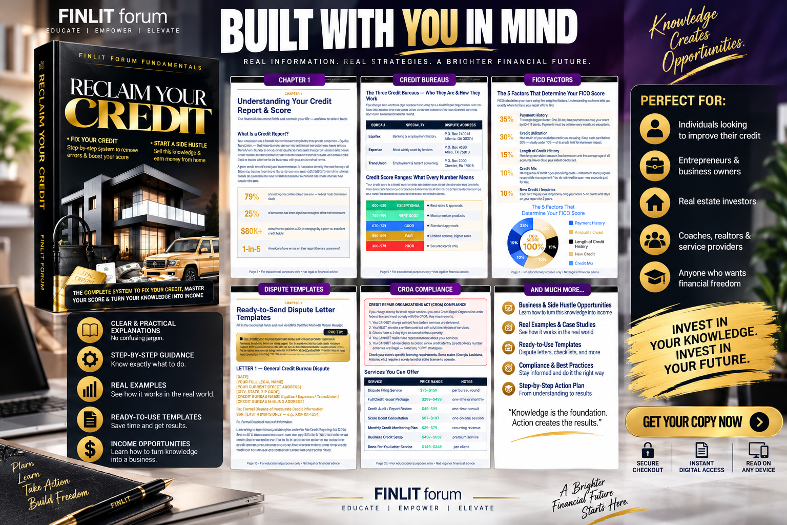 Reclaim Your Credit built with you in mind