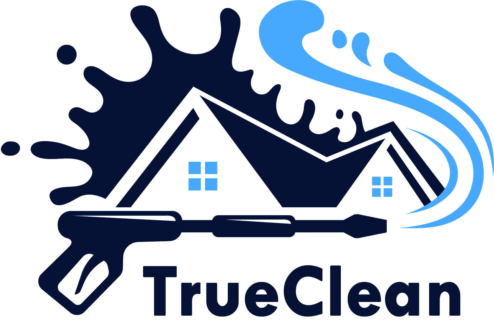 TrueClean Exteriors Logo