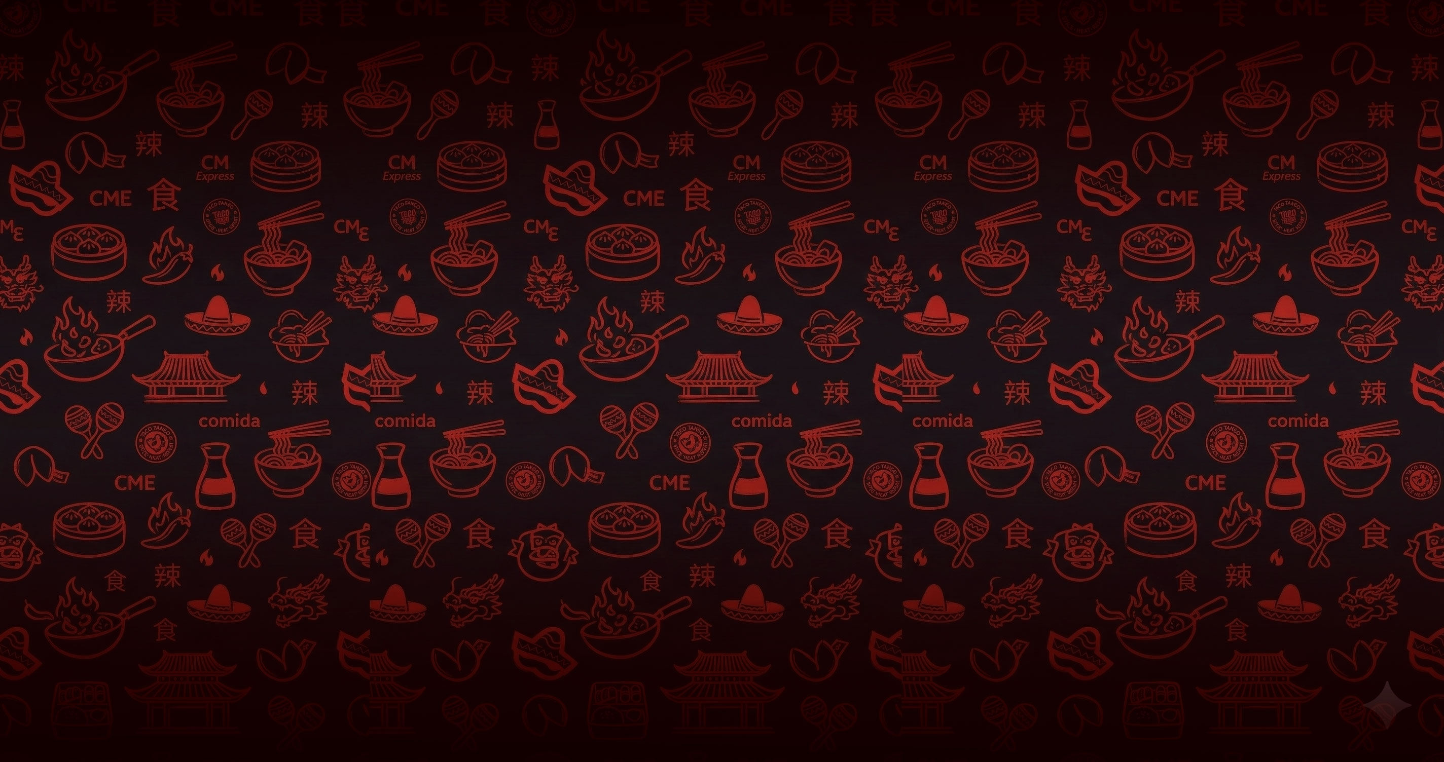 China Max Express food background