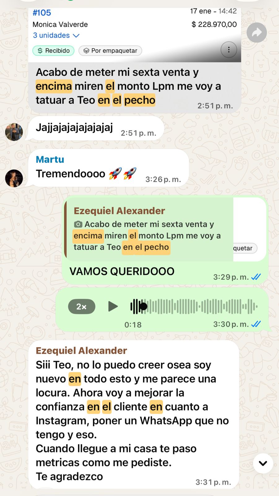Testimonio