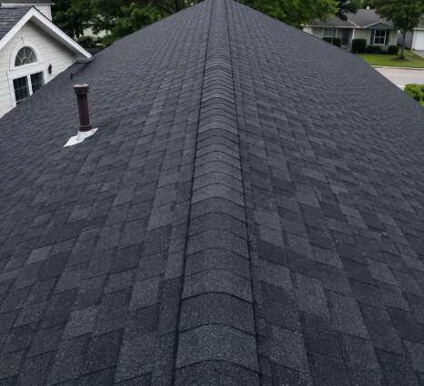 Roof after replacement