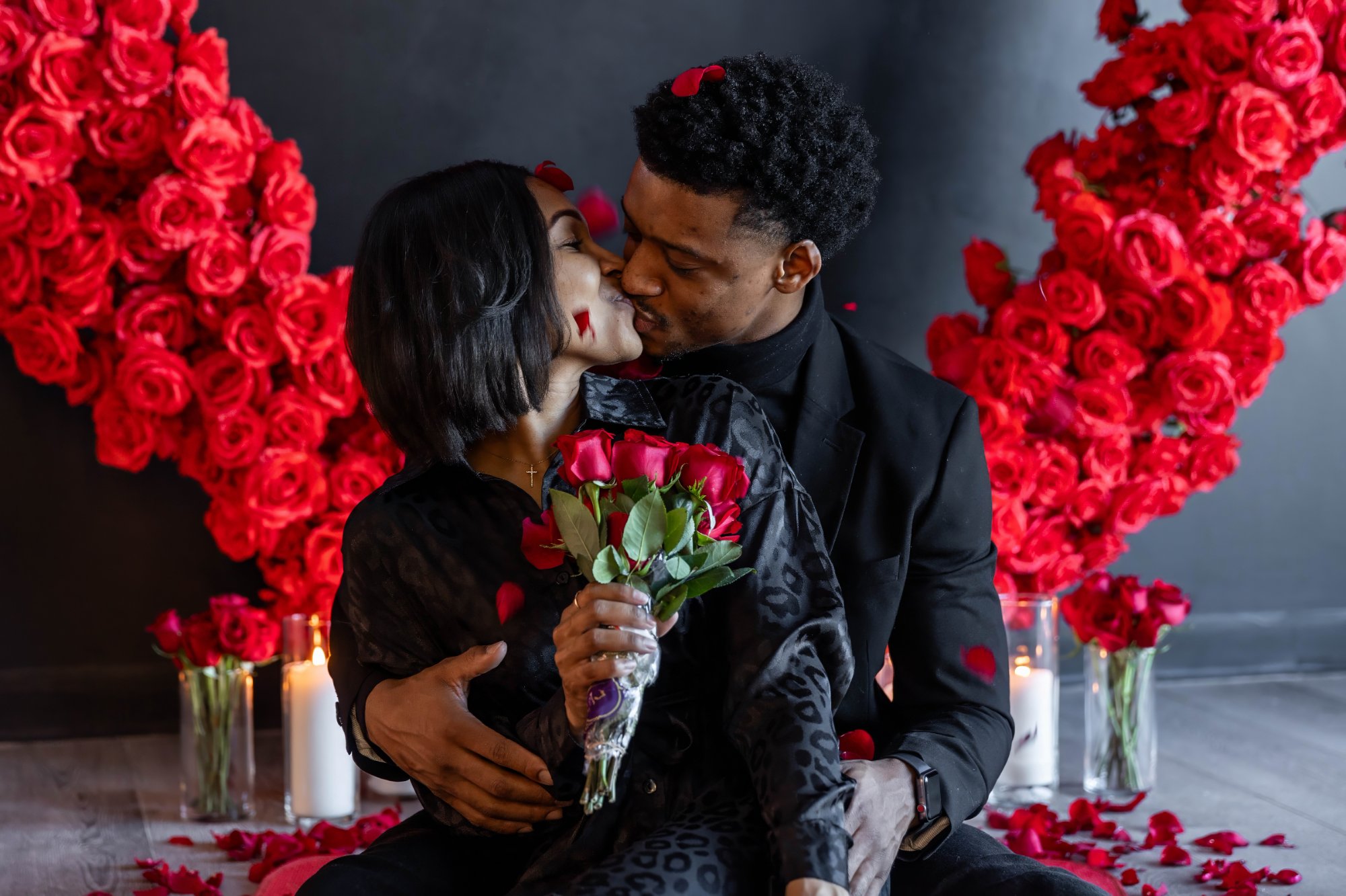 Anniversary celebration setup