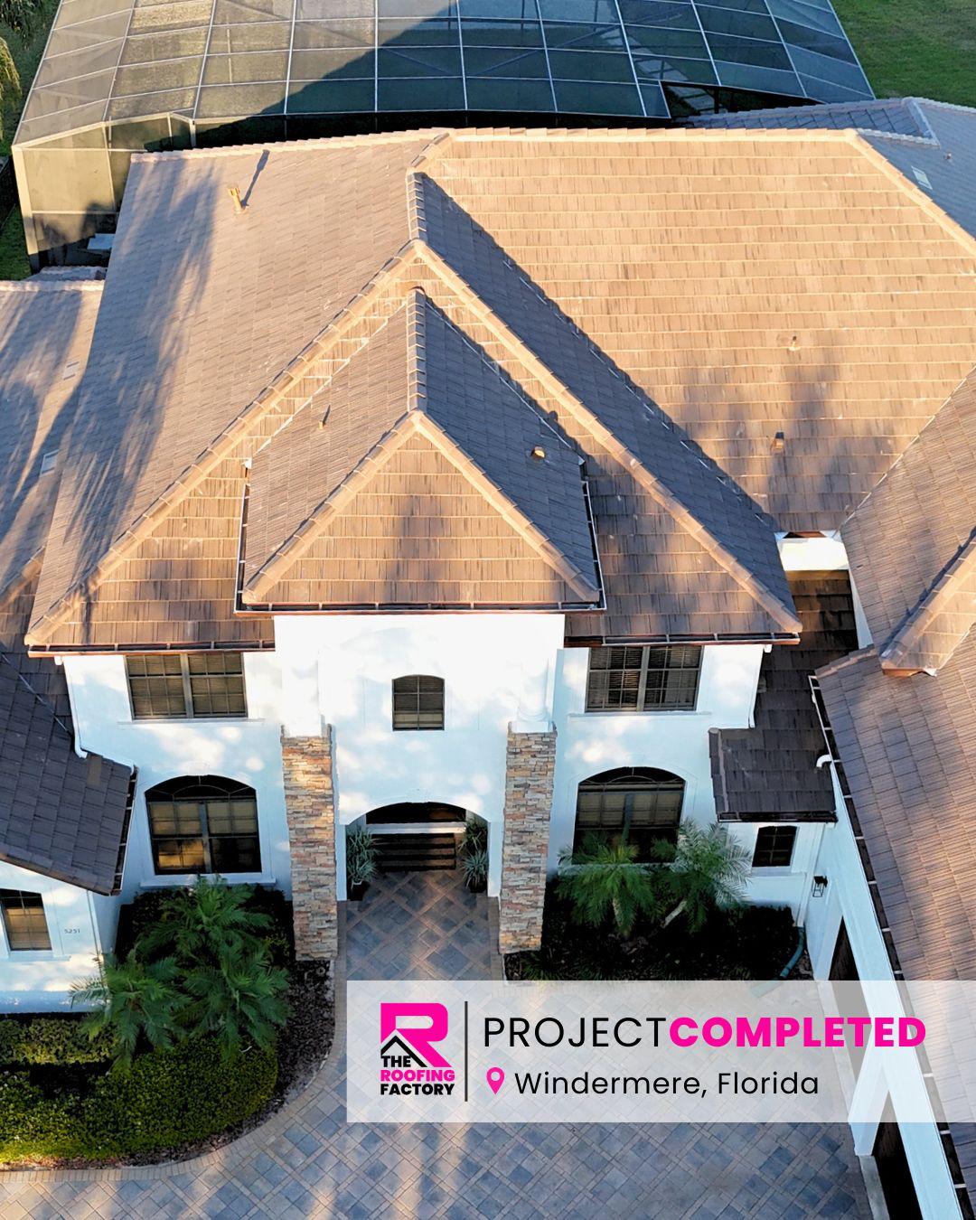 Tile roofing project - The Roofing Factory