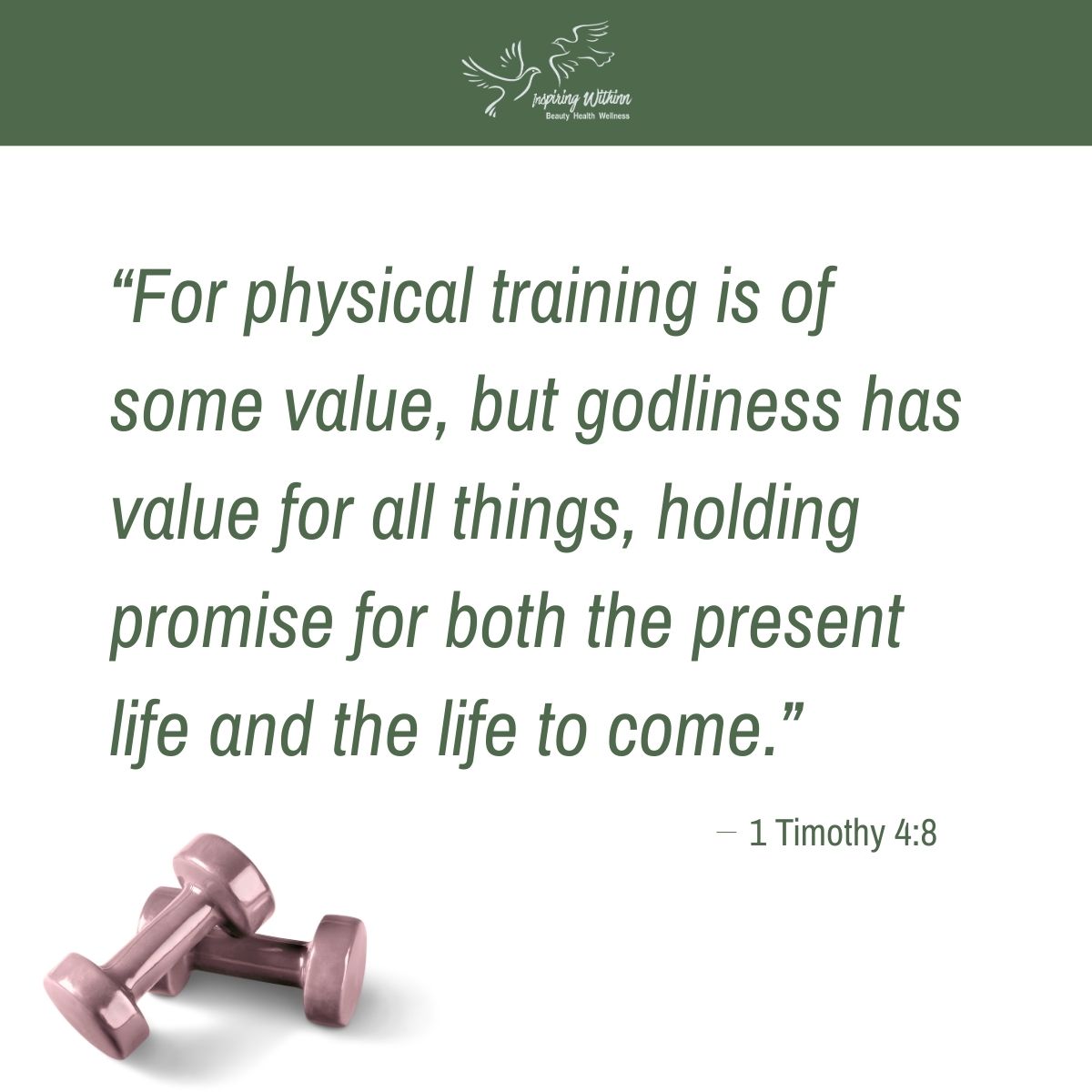 Verse about fitness Verse about fitness
