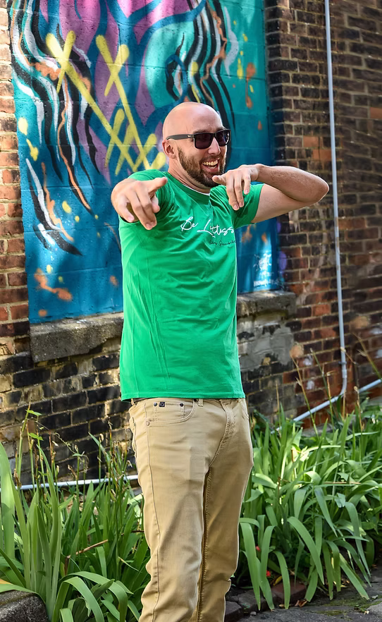 Josh Williams, workshop facilitator and founder of Limitless Innovation