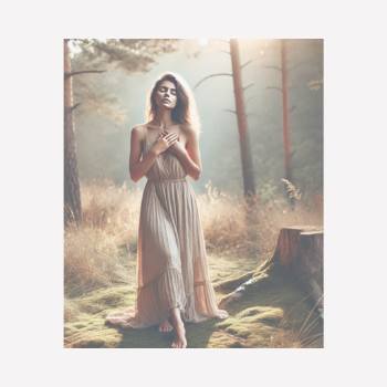 An infographic showcasing a journal for crafting personal affirmations