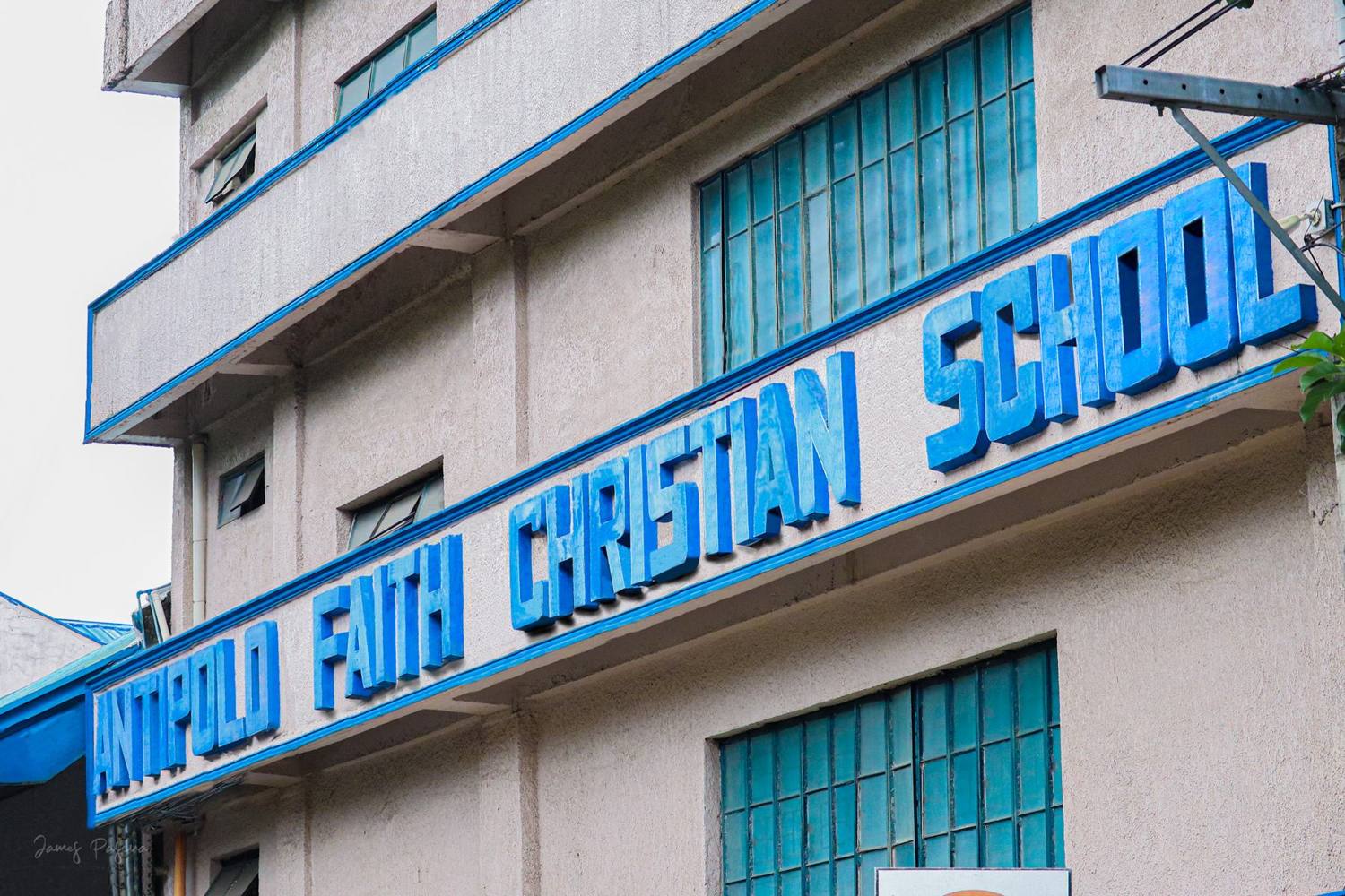 The Antipolo Faith Christian School building and sign