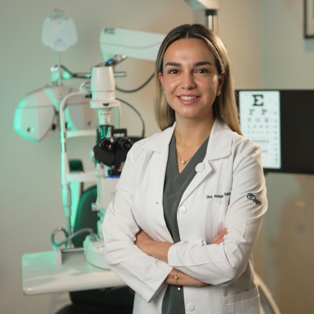 Dra. Fabre con paciente