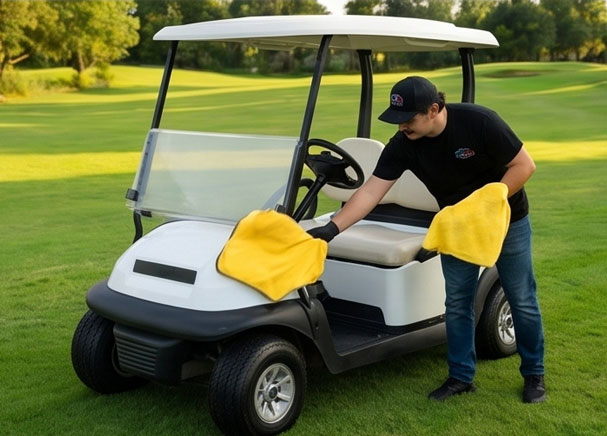 Golf Cart Detailing