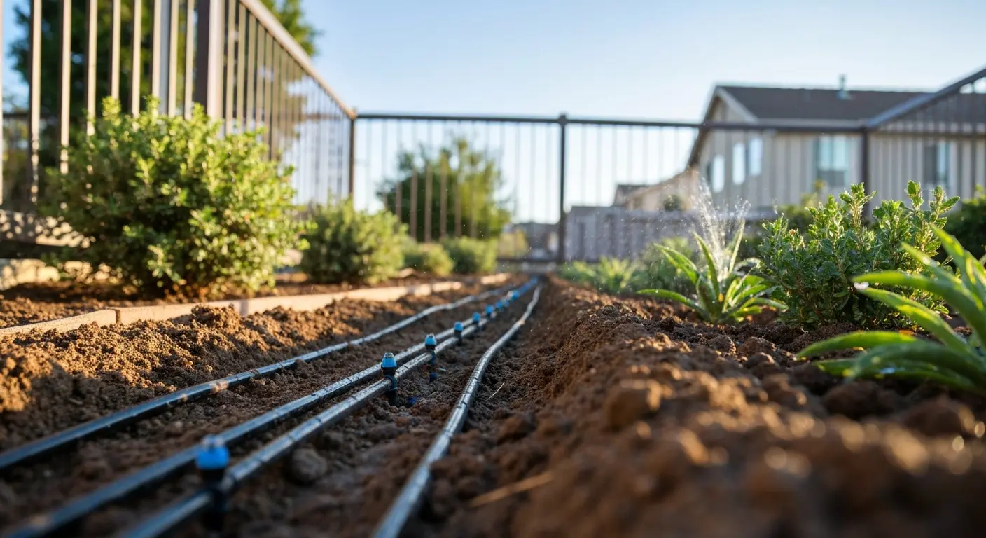Irrigation system installation