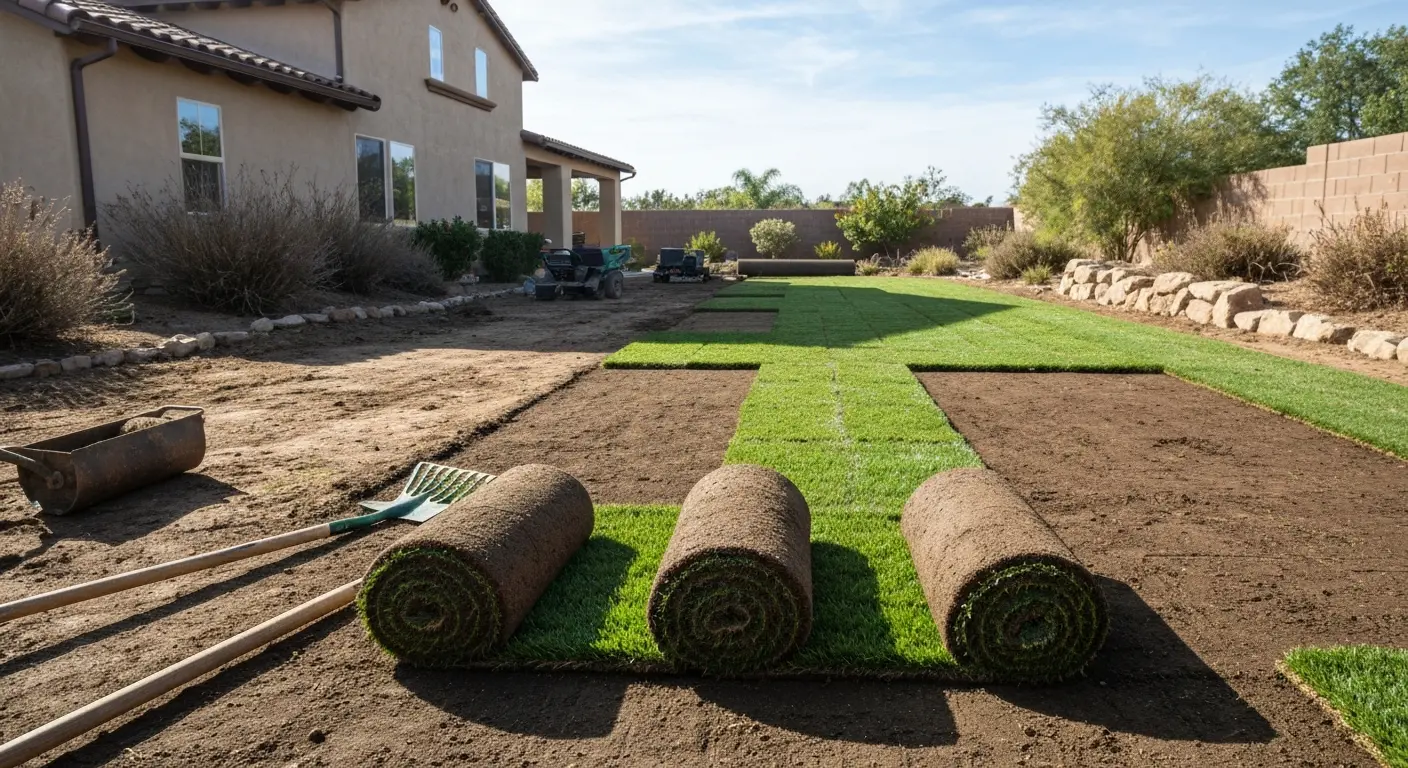 Sod installation service
