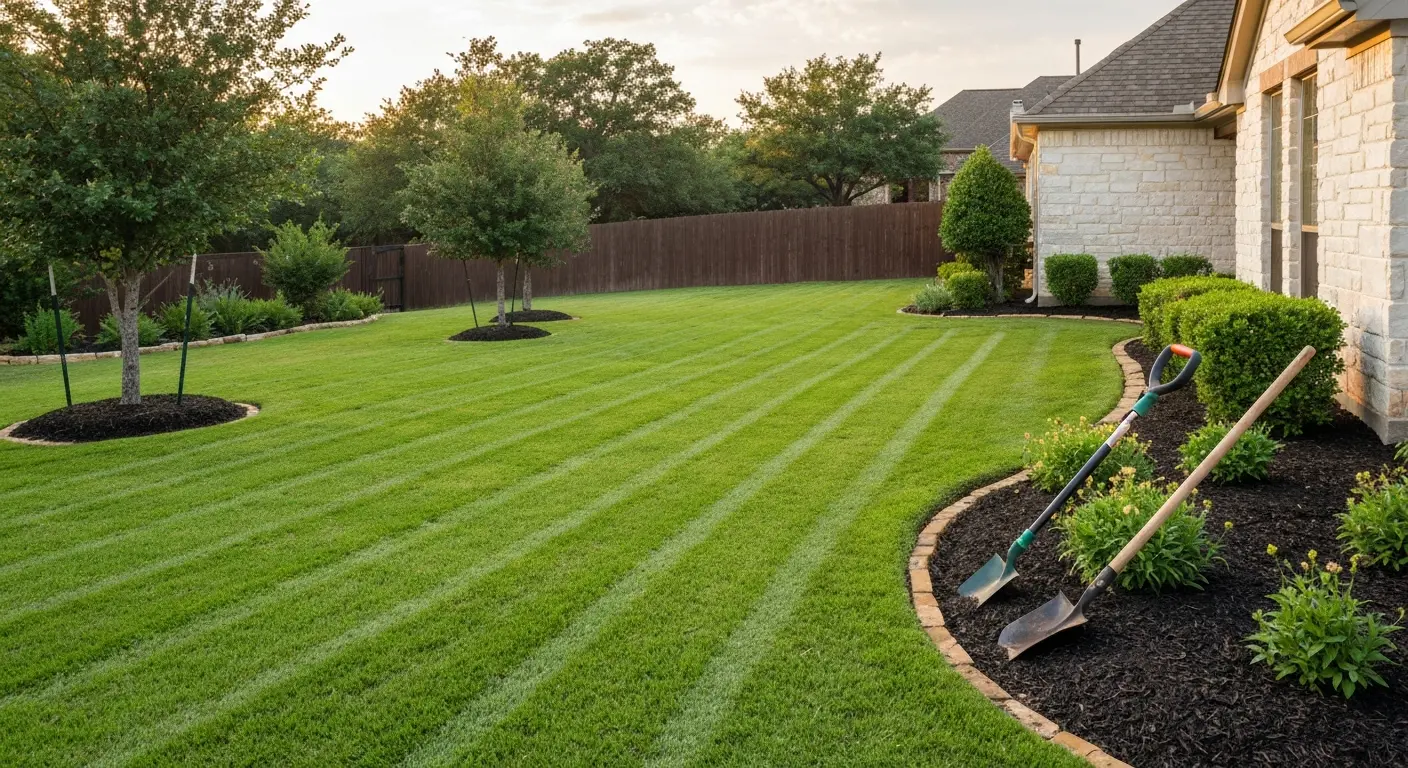 Professional landscape maintenance