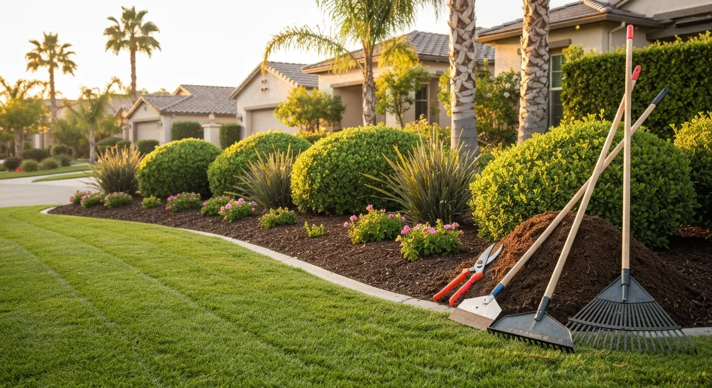 Landscape maintenance project