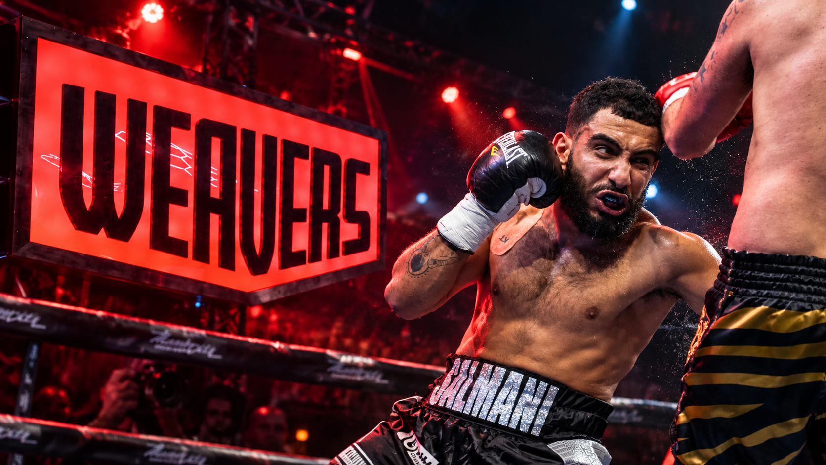 Weavers Gym boxing action