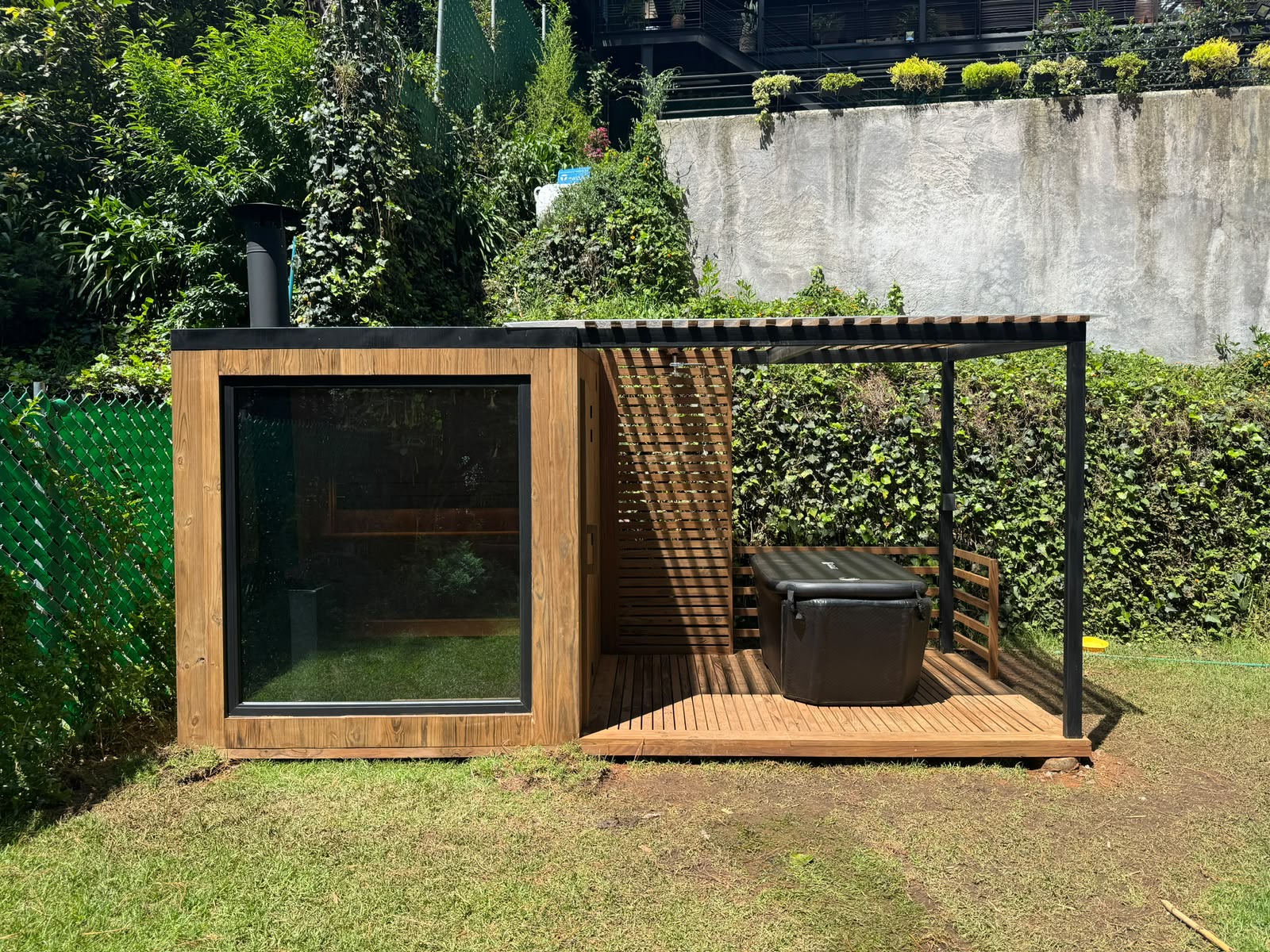 Proyecto arquitectónico de cabaña de madera
