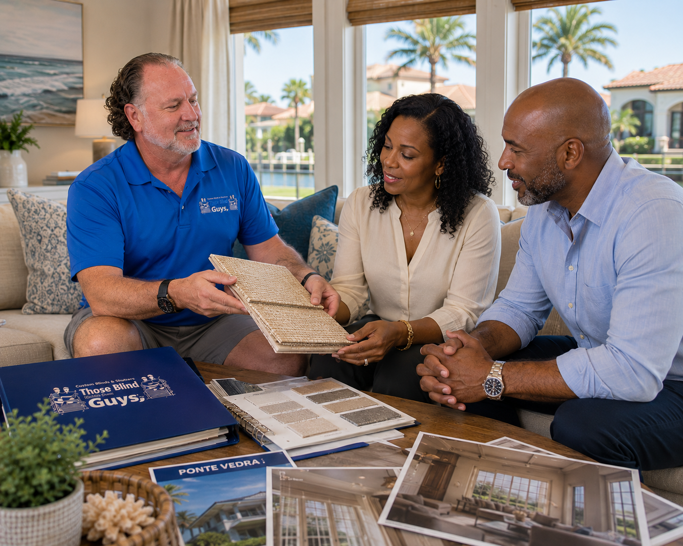 Consultation for window treatments in Florida